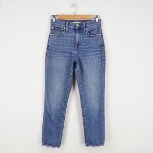 Madewell The High-Rise Slim Boyjean Lavern Wash Size 25
